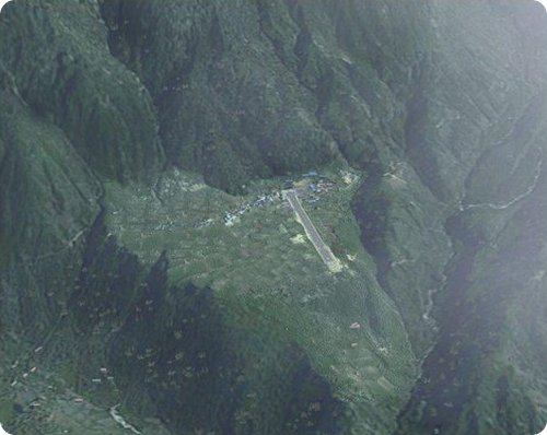 aeroporto di lulka, nepal