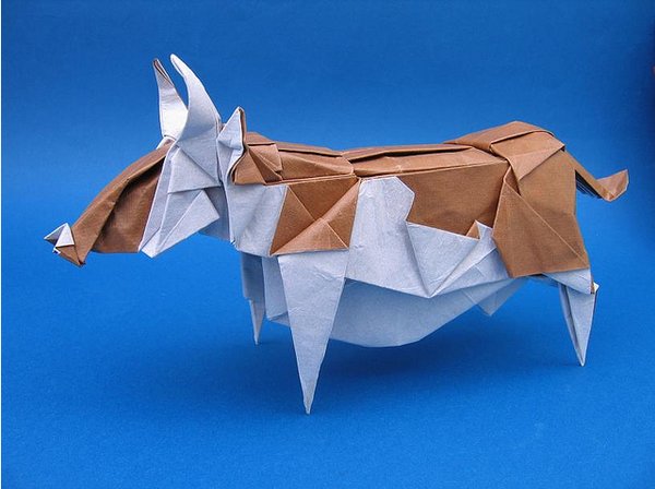 origami mucca