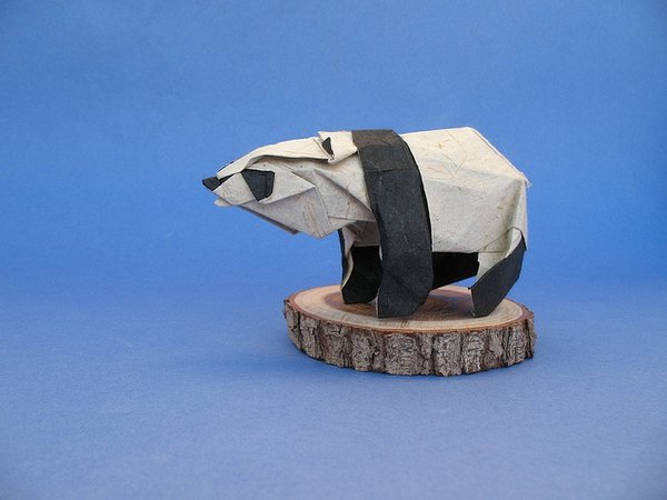 origami panda