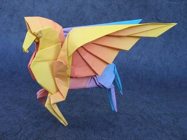 origami pegaso