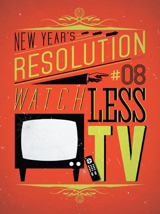 guardare meno tv - risoluzione