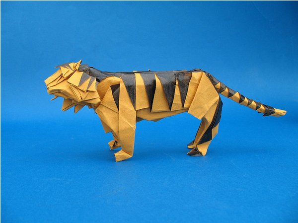 origami tigre